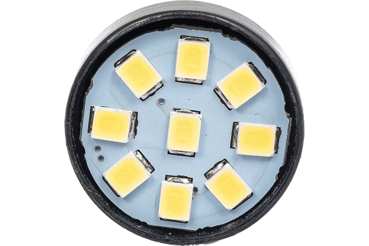 Светодиод Nord-Yada 12V T20 -7443 (9SMD) W21/5W белый (габарит, стоп-сигнал  для яп.авто) 0.532W 4lm 2 шт 901982 - выгодная цена, отзывы,  характеристики, фото - купить в Москве и РФ