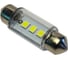 Светодиод Nord-Yada 12V T11x36-S8.5 (3SMD size 3528) C5W белый 0.18W 18lm 2 шт. 902576 1