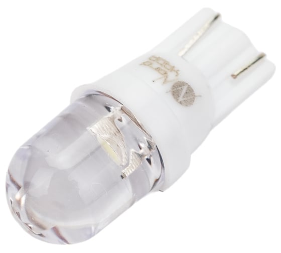 Светодиод Nord-Yada 12V T10-01 1LED W5W Base:BW2,1х9, 5D стандартный белый 0.18W 4lm, 2 шт 900291