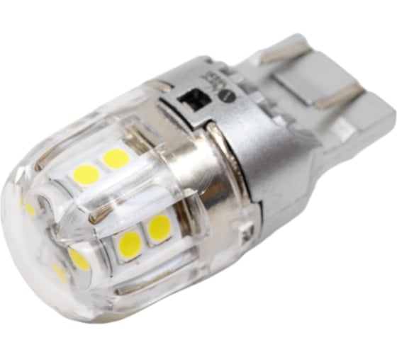 Светодиод Nord-Yada T20 W21/5 W3x16q 15х2835SMD чип OSRAM с обманкой (стоп.ук.пов) блистер 908346