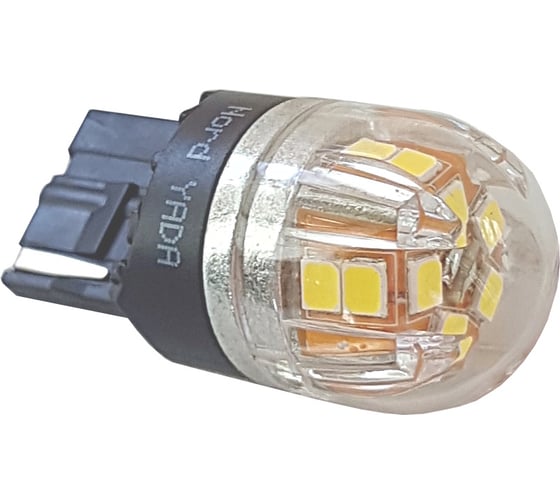 Светодиод Nord-Yada T20, W21, W3x16q, 15x2835SMD, чип OSRAM с обманкой (стоп.ук.пов), блистер 2 шт. в упаковке 908345 1