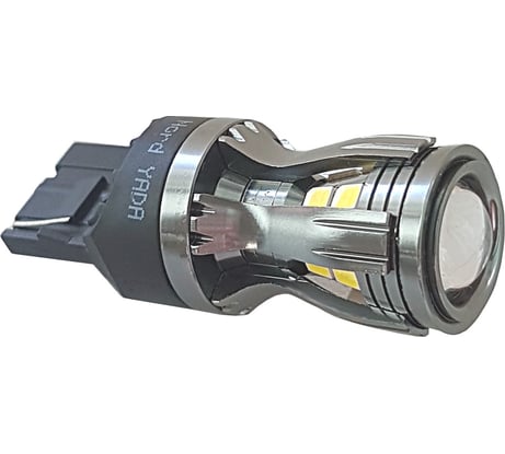 Светодиод Nord-Yada T20, W21/5, W3x16q, 14x2835SMD, чип OSRAM с обманкой (стоп.ук.пов), блистер 2 шт. в упаковке 908342