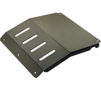 Защита радиатора РИФ для Mitsubishi L200 2005+ под накладку на пер. бампер, сталь RIFTRT-330ST