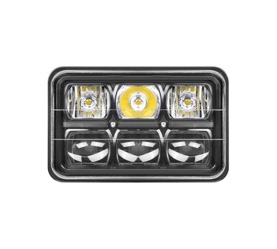 Встраиваемая светодиодная фара РИФ 167x107x81 мм, 60W LED SM-5060-SDA