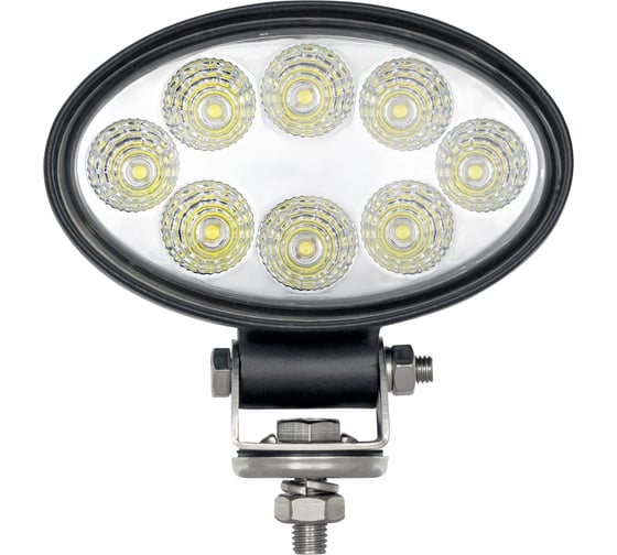 Светодиодная фара водительского света РИФ 142x122x66 мм, 24W LED SM-6024-RFA