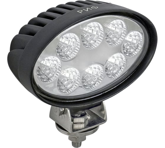 Светодиодная фара водительского света РИФ 142x122x66 мм, 24W LED SM-6024-RFA