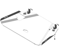 Алюминиевая защита ООО Трио Сервис MOTODOR 5 мм РК Mitsubishi Pajero Sport II 31321