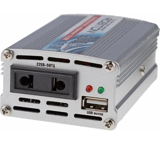 Инвертор Robiton 12V-220V CN200USB 200W 17503