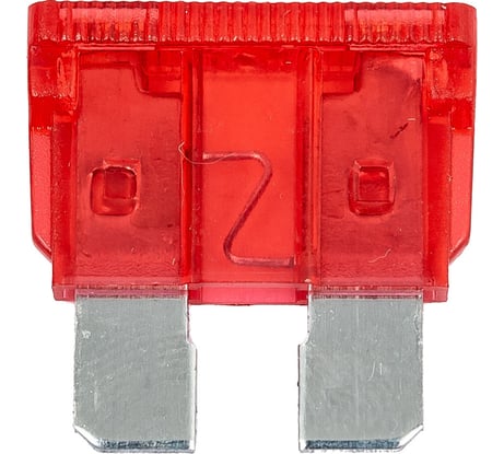 Флажковый автомобильный предохранитель REXANT стандарт 10А, 50 шт. 80-7100