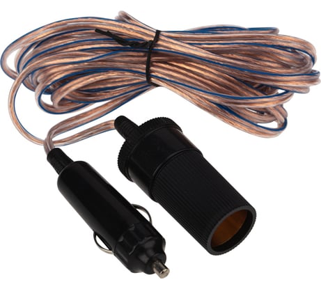 Автомобильный удлинитель прикуривателя REXANT штекер-гнездо 5 м 16-0220