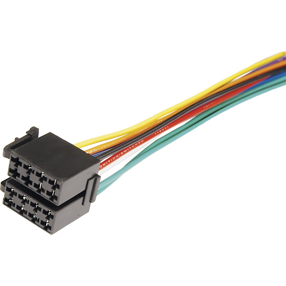 Разъемы для автомагнитол REXANT Евро ISO сдвоенное гнездо акустика с ...