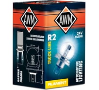 Лампа накаливания AWM R2 24V 55W/50W 410300023