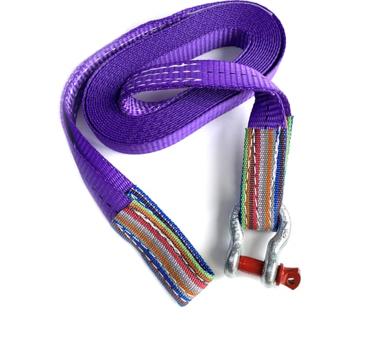 Буксировочный трос ТамбовТехСнаб 2/3.5т 9м скоба/петля 7930124362131 1