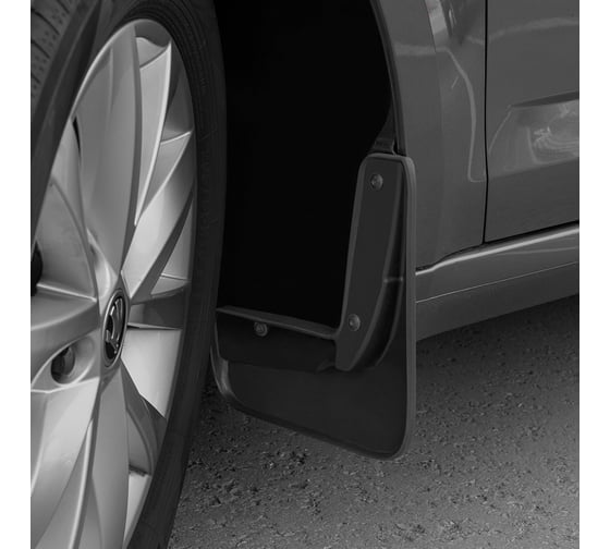 Резиновые брызговики REZKON для Skoda Octavia A7 13-20 передние 6030010260