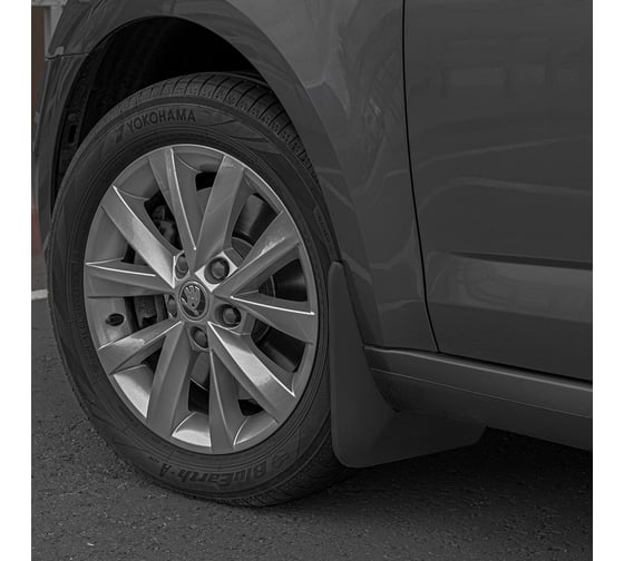 Резиновые брызговики REZKON для Skoda Octavia A7 13-20 передние 6030010260