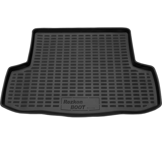 Коврик REZKON в багажник пластиковый черный для Chevrolet Aveo sd 06-12 5012005100 1