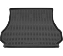 Пластиковый коврик в багажник REZKON черный для Hyundai Santa Fe Classiс 04-10 5020045100