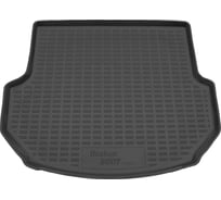Пластиковый коврик в багажник REZKON черный для Hyundai Santa Fe III 13-18 5020045400