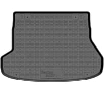 Пластиковый коврик в багажник REZKON черный для Kia Ceed un 12-18 5021005220