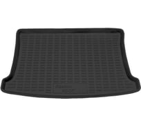 Пластиковый коврик в багажник REZKON черный для Kia Rio hb 11-17 5021020210
