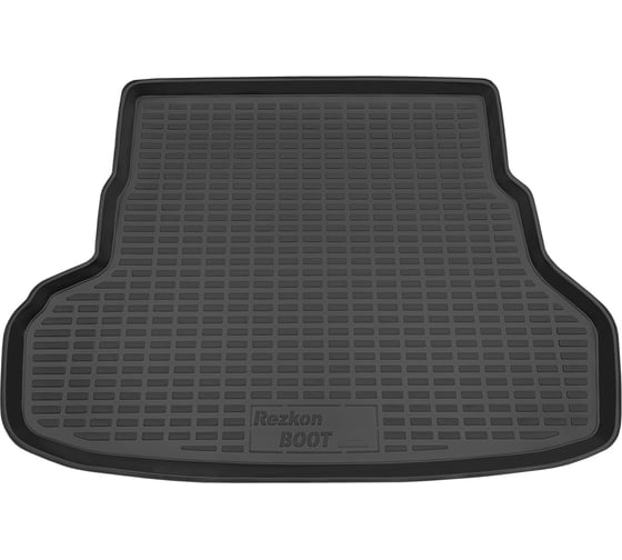 Пластиковый коврик в багажник REZKON черный для Kia Rio sd 11-17 5021020200