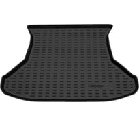 Пластиковый коврик в багажник REZKON черный для LADA 2172 Priora hb 5039025110