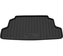 Пластиковый коврик в багажник REZKON черный для LADA 4x4 2121,21213-214 5039035100