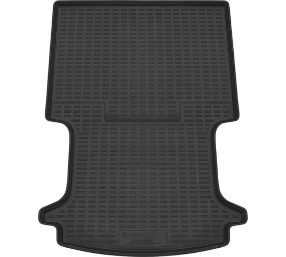 Пластиковый коврик в багажник REZKON черный для LADA Largus PickUp 5039020500 1