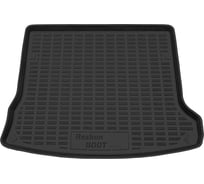 Пластиковый коврик в багажник REZKON черный для LADA Largus 12-21 5-ти местный 5039020400
