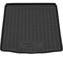 Пластиковый коврик в багажник REZKON черный для Mazda 3 sd 13-19 5023010200