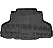Пластиковый коврик в багажник REZKON черный для Mitsubishi Lancer IX sd 03-08 5024010100