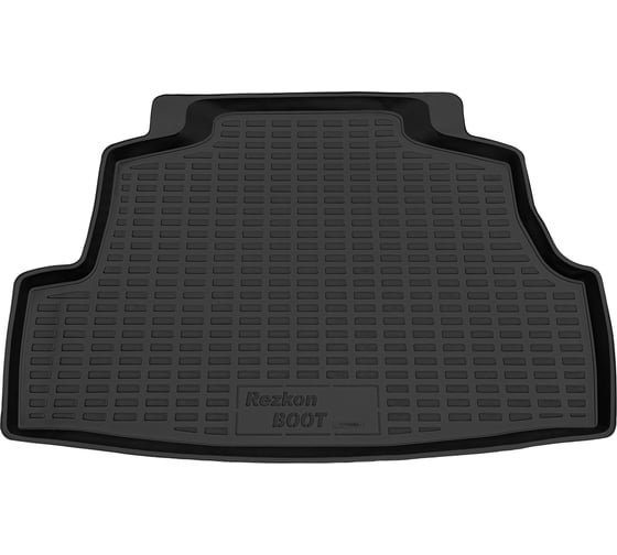 Пластиковый коврик в багажник REZKON черный для Nissan Almera Classiс 06-12 5025005100