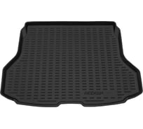 Пластиковый коврик в багажник REZKON черный для Nissan Note 06-13 5025015100