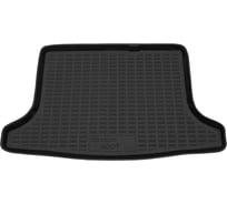 Пластиковый коврик в багажник REZKON черный для Nissan Tiida hb 15-18 5025030210
