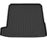 Пластиковый коврик в багажник REZKON черный для Opel Astra J sd 09-17 5026010100 1