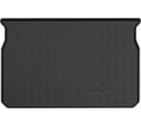 Пластиковый коврик в багажник REZKON черный для Peugeot 208 12-18 EU 5027006100