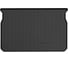 Пластиковый коврик в багажник REZKON черный для Peugeot 208 12-18 EU 5027006100 1