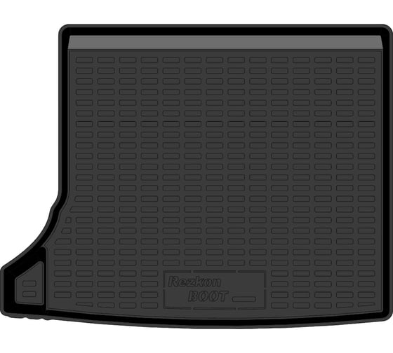 Пластиковый коврик в багажник REZKON черный для Renault Duster 4x2 12-21 5029005100 1