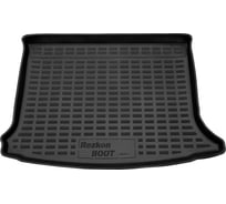 Пластиковый коврик в багажник REZKON черный для Renault Sandero 09-13 5029025110