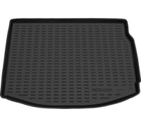 Пластиковый коврик в багажник REZKON черный для Renault Megane III hb 08-16 5029020100