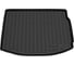 Пластиковый коврик в багажник REZKON черный для Renault Megane III hb 08-16 5029020100 1