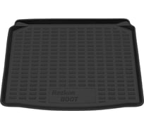 Пластиковый коврик в багажник REZKON черный для Skoda Fabia hb 07-14 5030005110