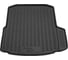 Пластиковый коврик в багажник REZKON черный для Skoda Octavia A7 13-20 с карманами 5030010200 1