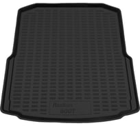 Пластиковый коврик в багажник REZKON черный для Skoda Octavia A7 13-20 без карманов 5030010400