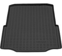 Пластиковый коврик в багажник REZKON черный для Skoda SuperB 08-15 5030015050