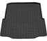 Пластиковый коврик в багажник REZKON черный для Skoda SuperB 08-15 5030015050 1