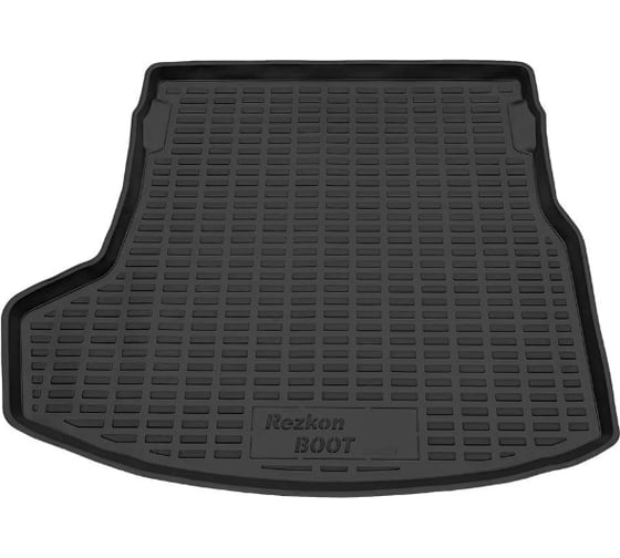 Пластиковый коврик в багажник REZKON черный для Toyota Avensis 03-09 5034005200 1