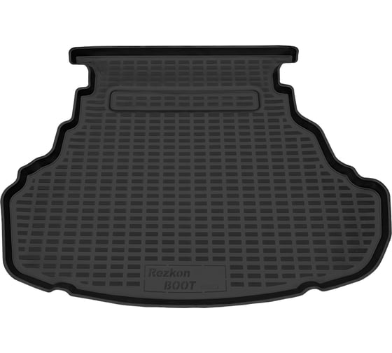 Пластиковый коврик в багажник REZKON черный для Toyota Camry 14-18 5034010300