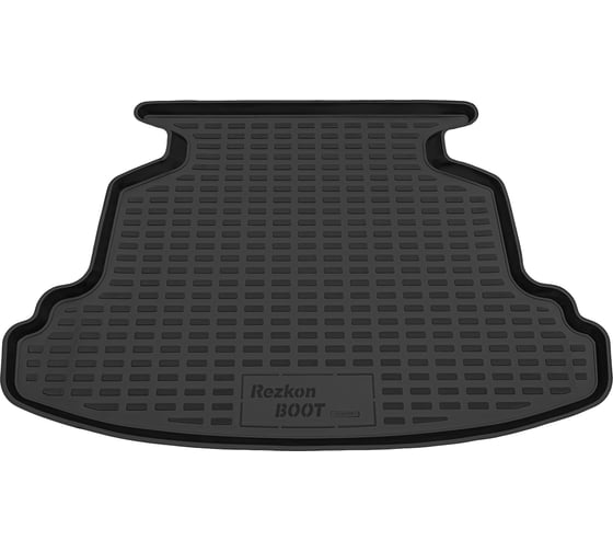 Пластиковый коврик в багажник REZKON черный для Toyota Corolla sd 02-07 5034015300 1