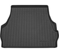 Пластиковый коврик в багажник REZKON черный для Toyota Land Cruiser 200 07-15 5034025200